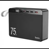 Внешний аккумулятор Hoco Power Bank 75000mAh J94  22,5 W чёрный