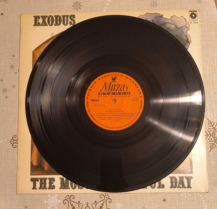 Exodus The most beautiful day Winyl Płyta Winylowa