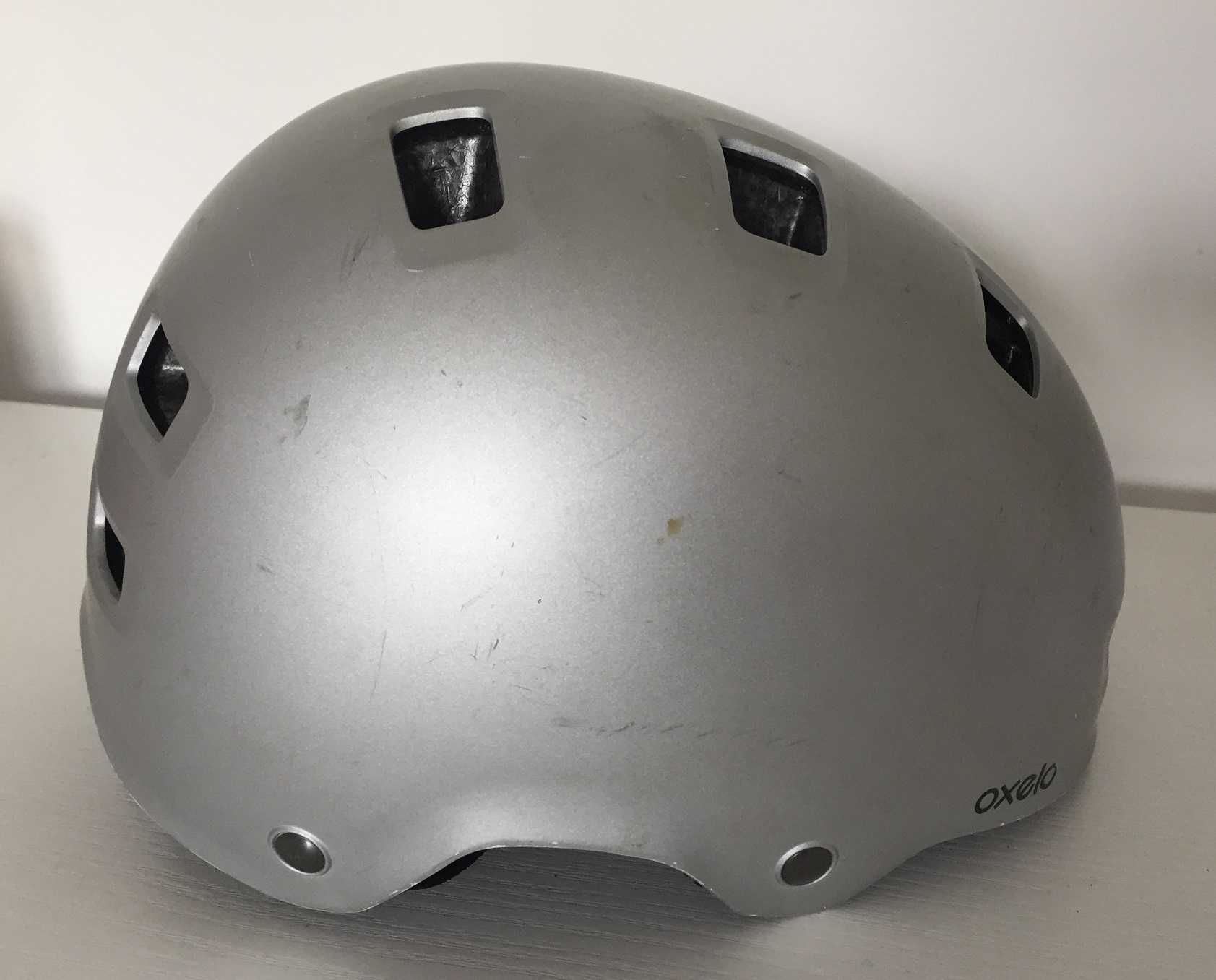 Kask rowerowy Oxelo rozm. 52-55cm