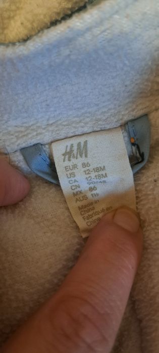 Зимовий комбінезон h&m 86