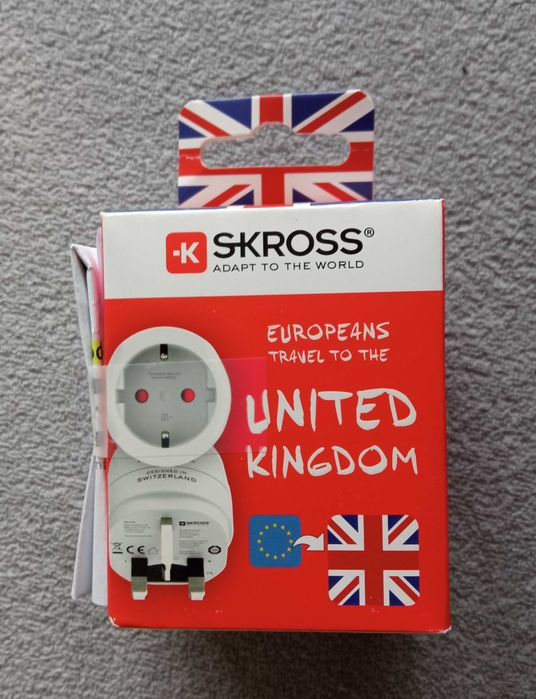 Adapter podróżny Skross Europe to UK (1.500230-E)