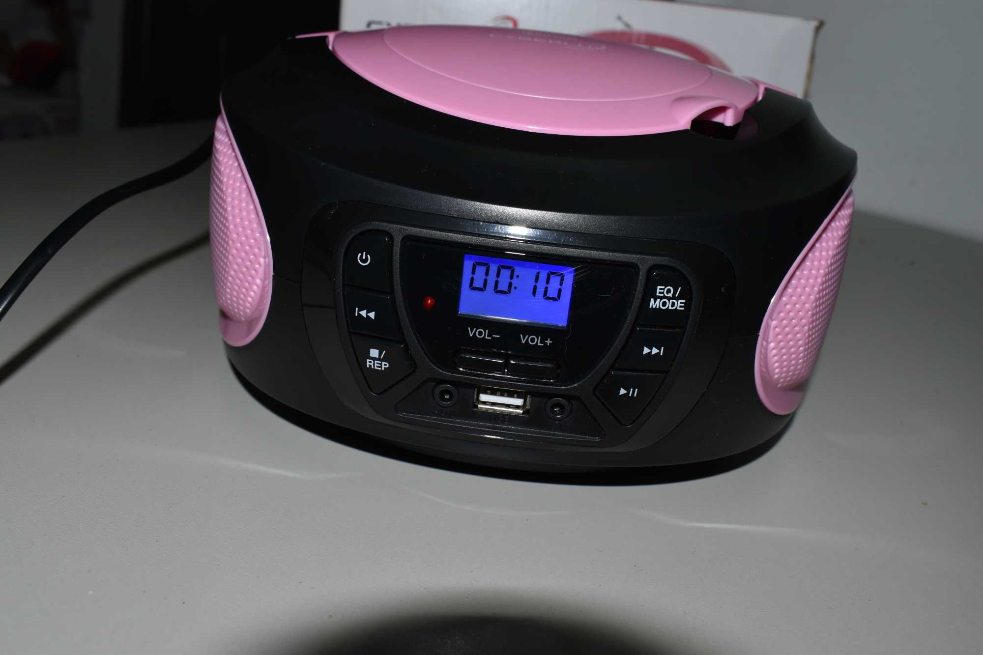 Radiodtwarzacz CD Cyberlux nowy 2 kolory Gwarancja 12 m-cy