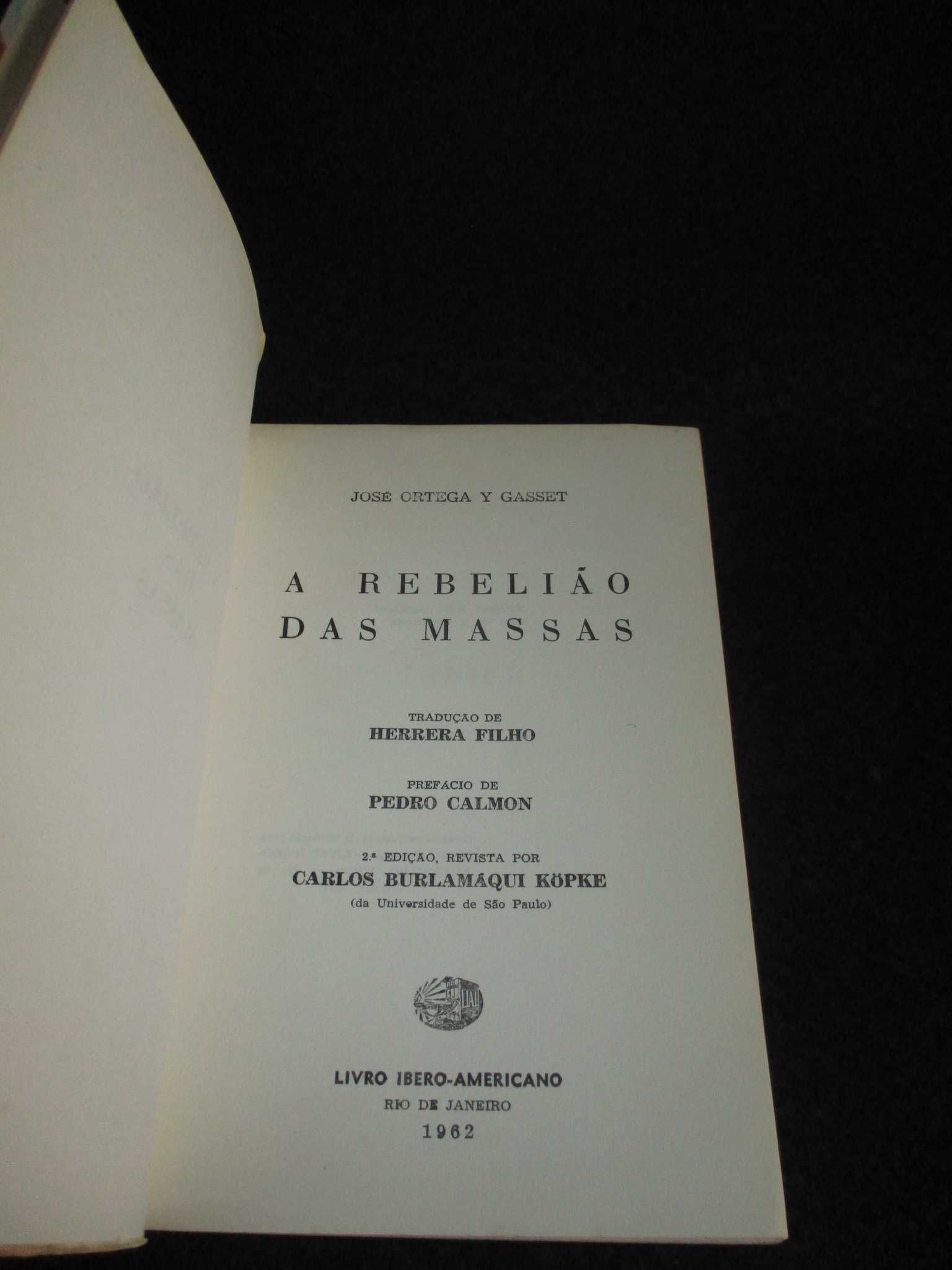 Livro A Rebelião das Massas José Ortega y Gasset
