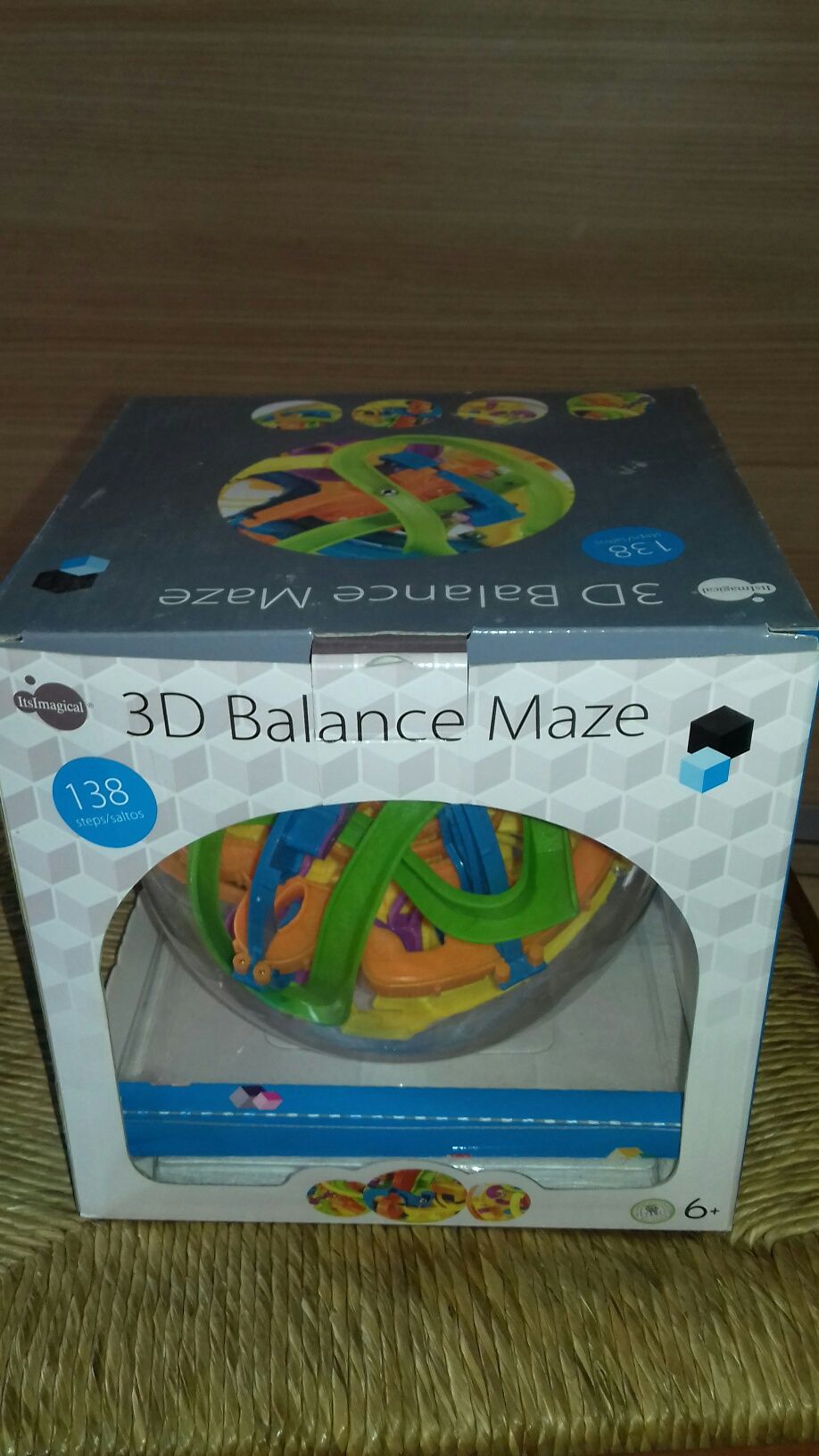 Jogo 3D Balance Maze Novo