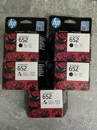 Tusz HP 652 czarny+kolor lub osobno komplet 170