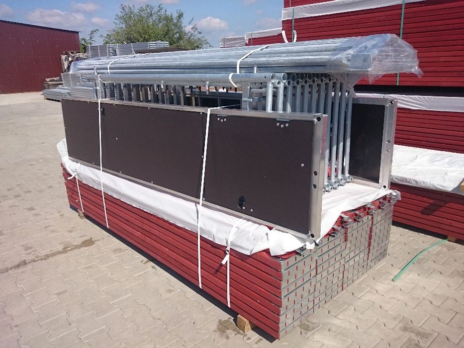 Rusztowanie Plettac 78 m2, podest 3 m Tanio