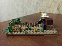 лего набор lego человечки солдатики игрушки металлоискатель сокровища