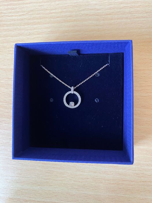 Pingente Creativity (Branco, Lacado a ródio) - Swarovski