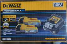 Zestaw zasilający DeWALT DCB1102E2: powerstack 1.7 ah 2szt plus ładowa