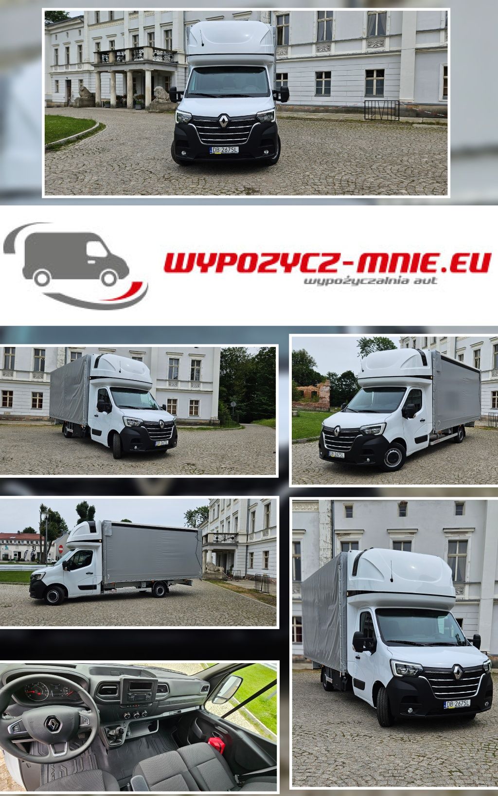 wynajem wypożyczalnia busów, aut dostawczych