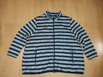 Bluza z dzianiny i polaru Ulla Popken roz.9XL , sweter z polarem