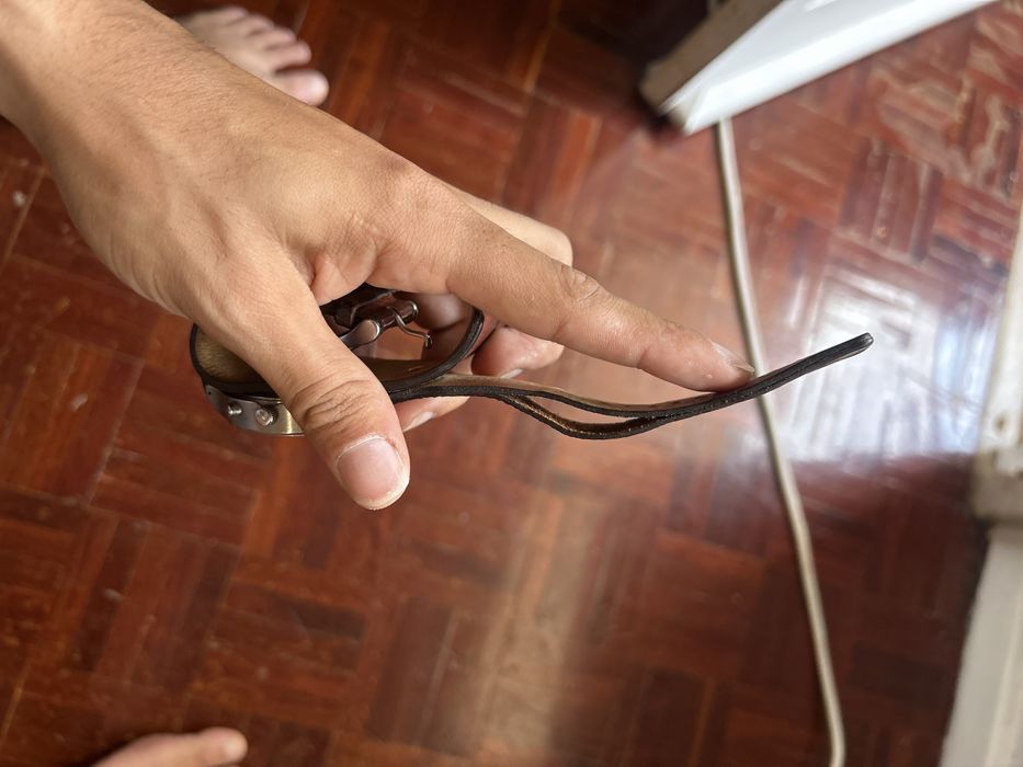 Relogio Fóssil Couro