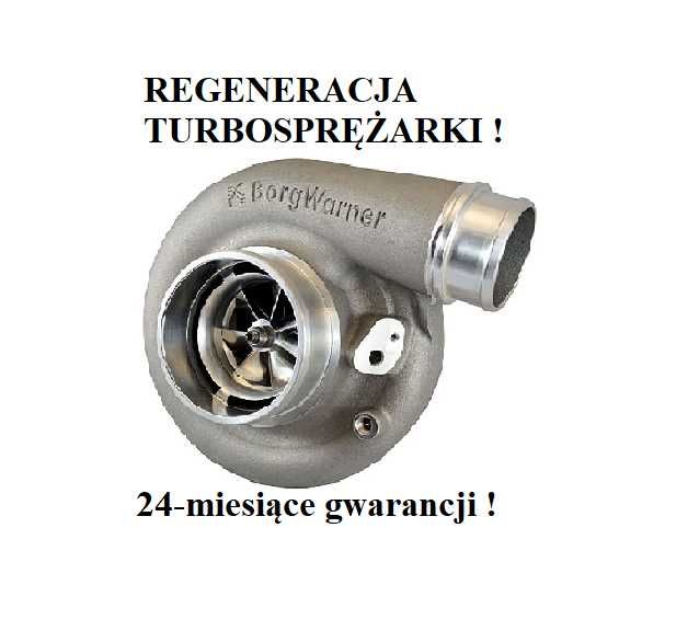 Regeneracja turbosprężarki z montażem !