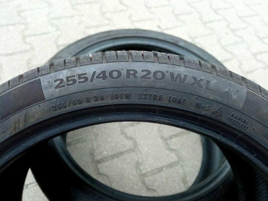 Continental 20 255/40 Wintercontact Ts 860s Para 2023 Zima Audi