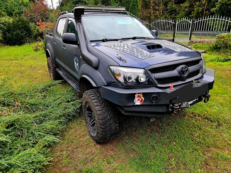 Toyota hilux 4x4 offroad mozliwa zamiana