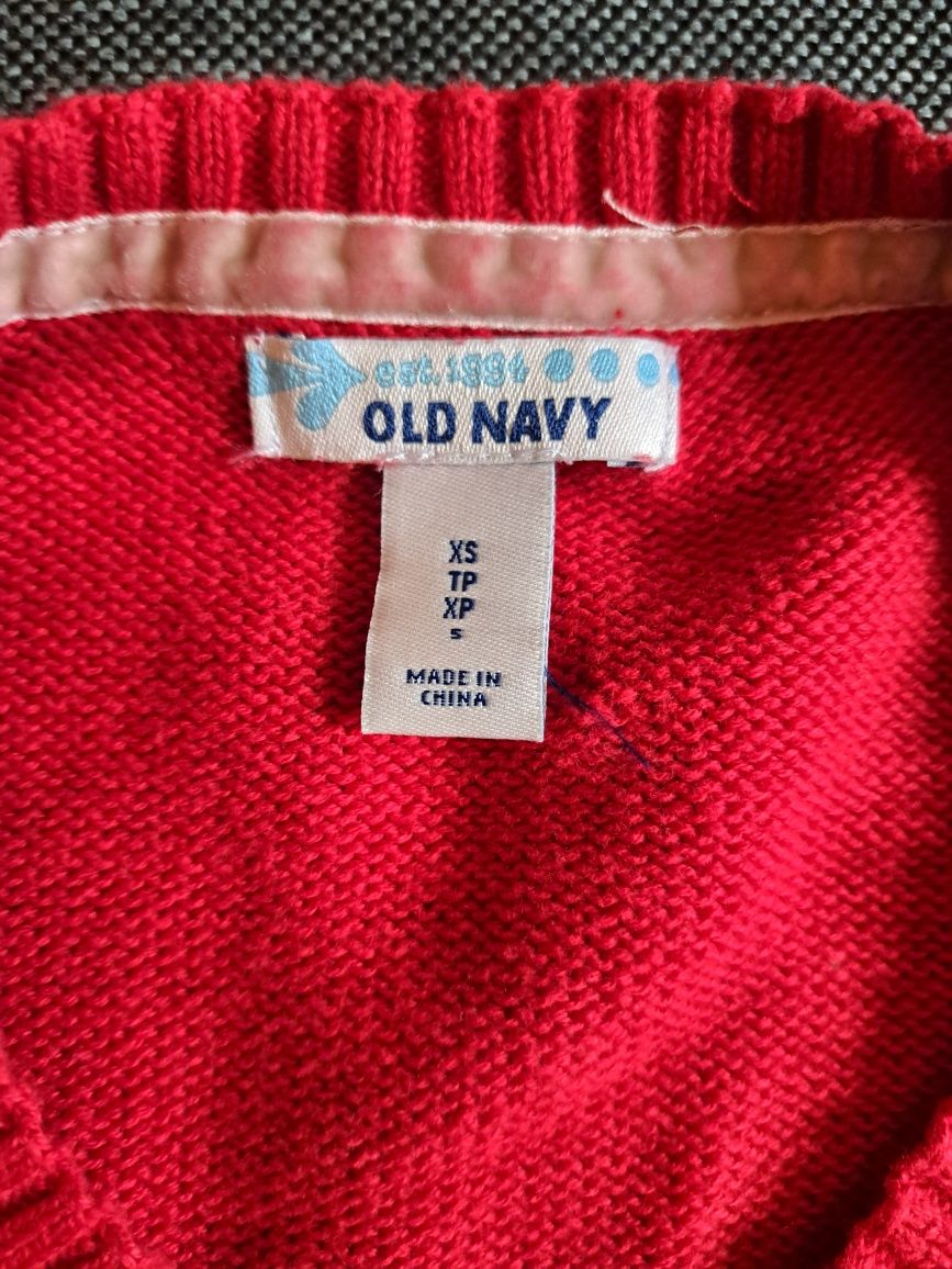 Swetr chłopięcy, sweter elegancki rozmiar 98 OLD NAVY