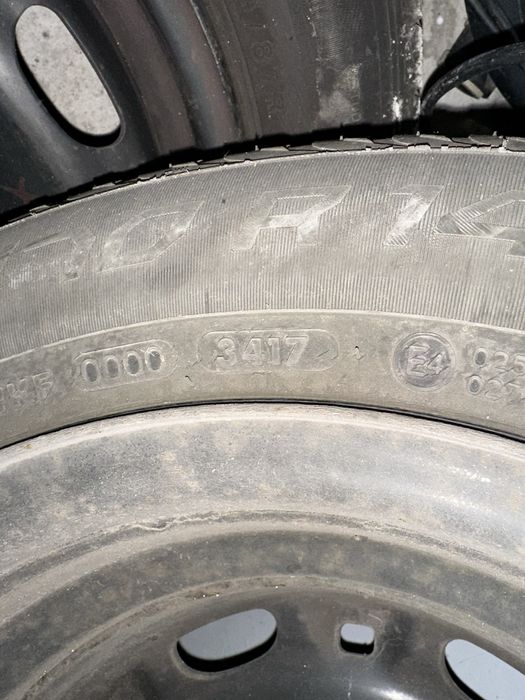 Зимова гума 165/70 R14 22 року на дисках