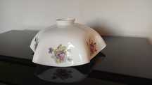 Klosz porcelanowy, lampa