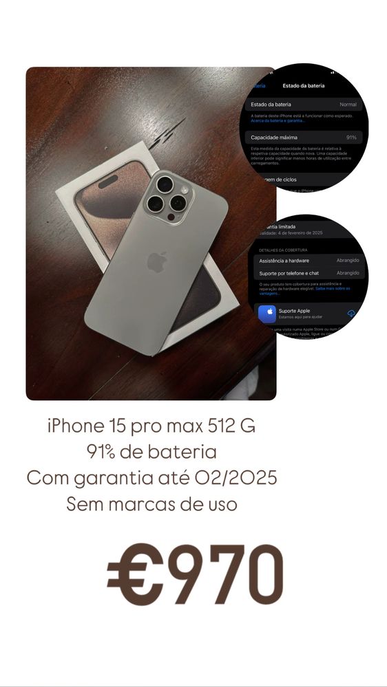 Iphone 15 pro max 512g