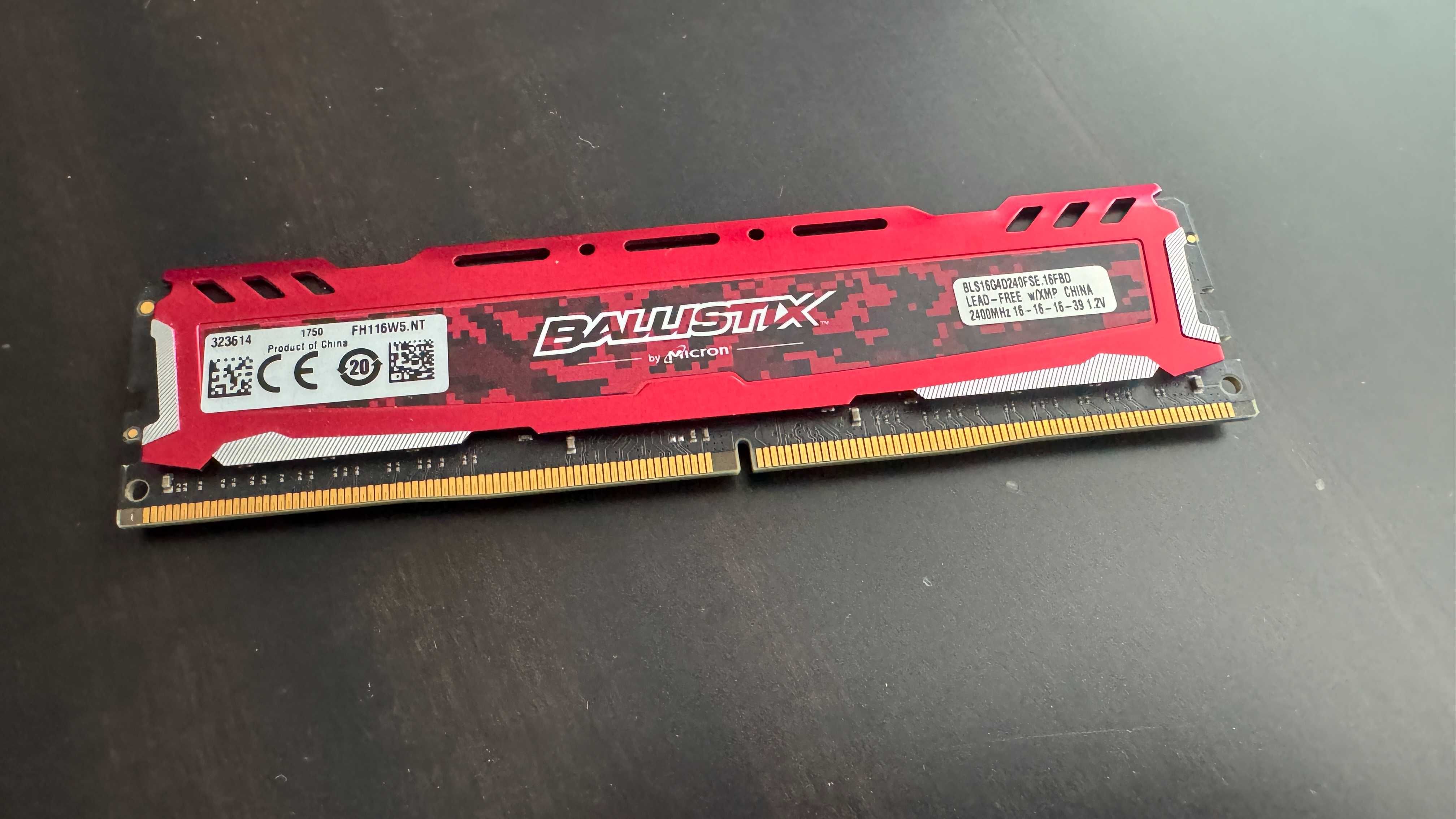 Memória 16GB DDR4 2400Mhz CRUCIAL Ballistix Sport LT - CL16