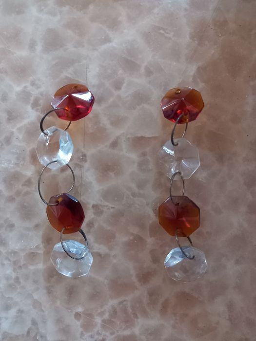 Хрустальные подвески,капля. разные..