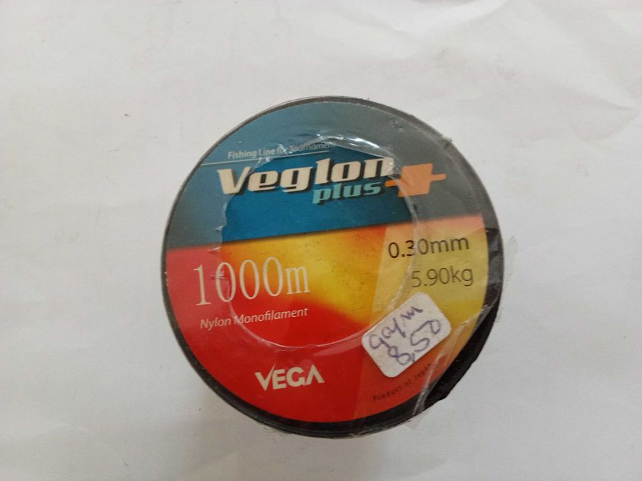 Bobine nova de pesca Vega - 1000m