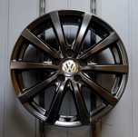 Felgi 17" VW CZARNY MAT Golf 5 6 7 Passat Touran Caddy T4 5x112 Et49