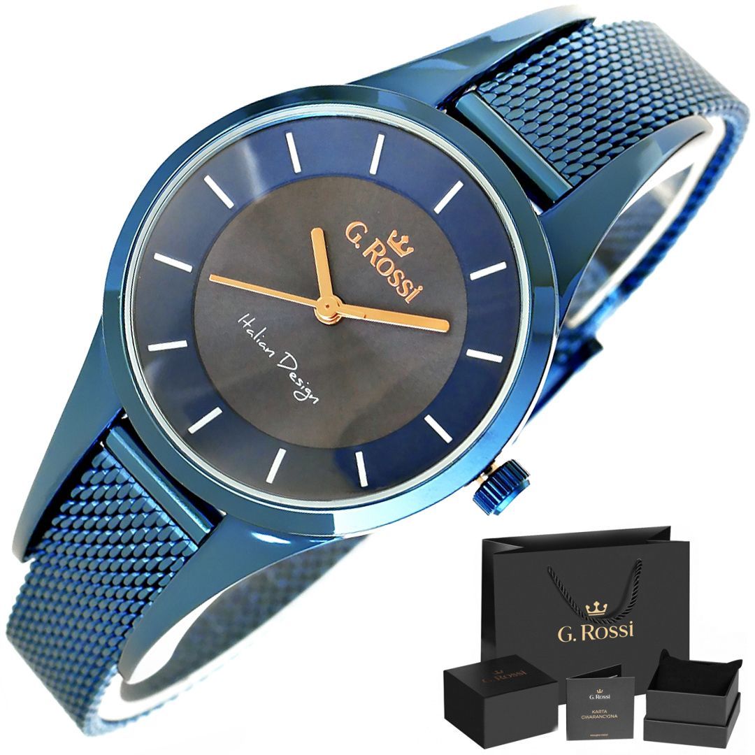 zegarek damski g.rossi 8154b-6f3  + box