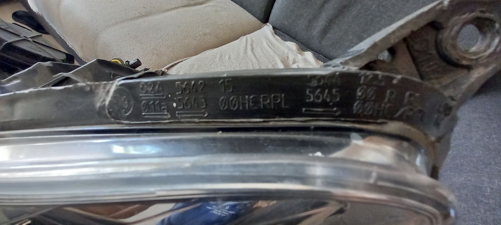 Lampa przód lewa opel corsa D