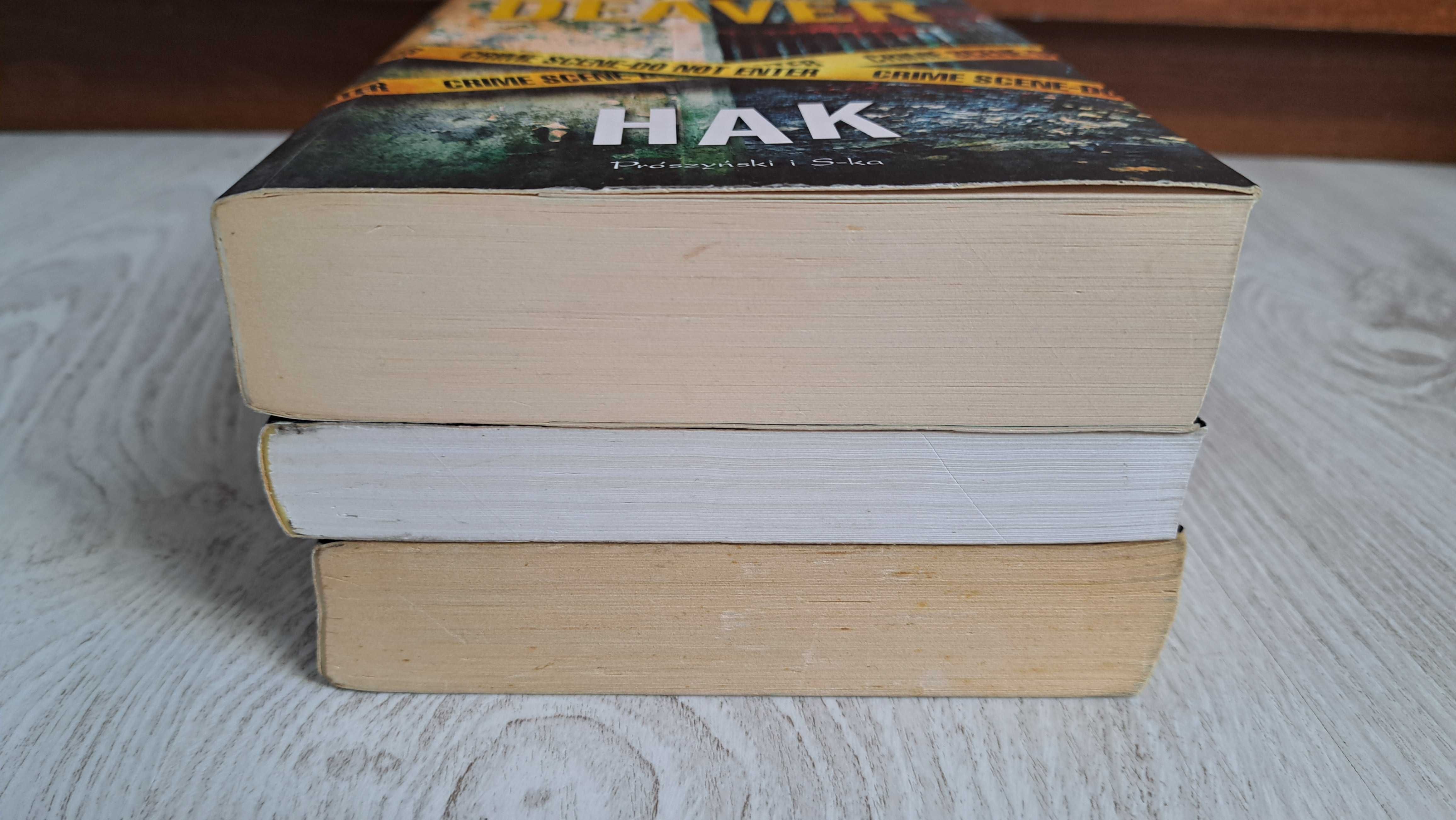 3x Jeffery Deaver Hak + Ogród bestii + Mag
