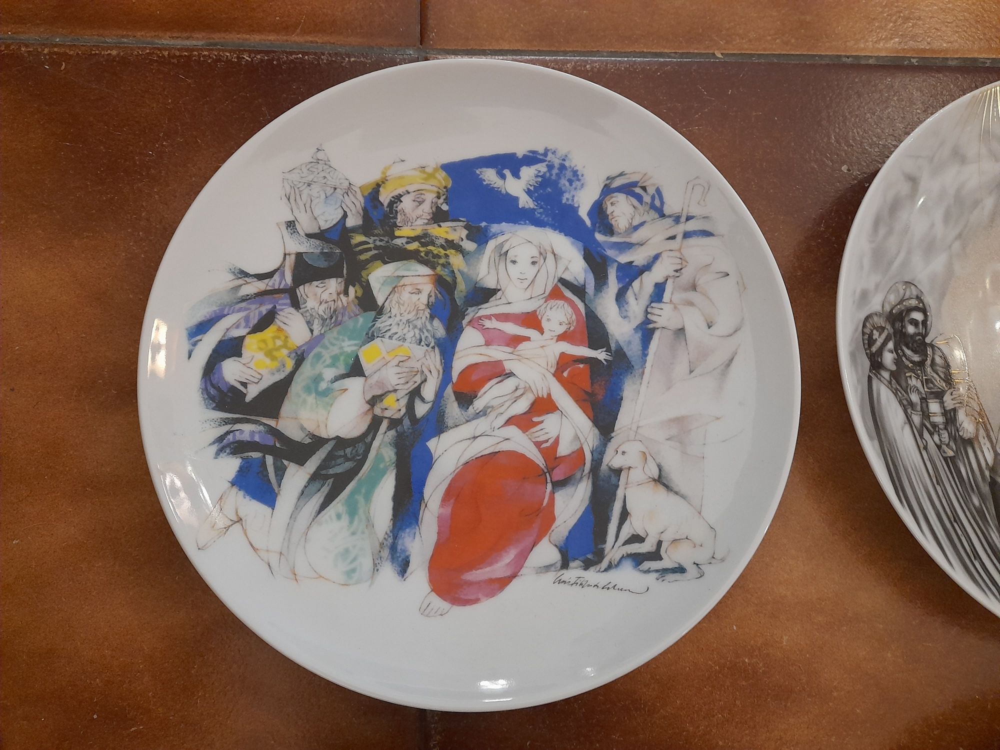 Prato de NATAL Vista Alegre 2013 = 20€/2014/2016/ 2022 = 25€ Porcelana