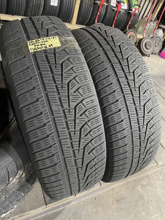ГШ401 зимові шини 215/65 r17 hankook пара резина р17