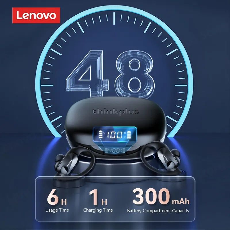 Наушники беспроводные Lenovo LP75 : Бездротові навушники