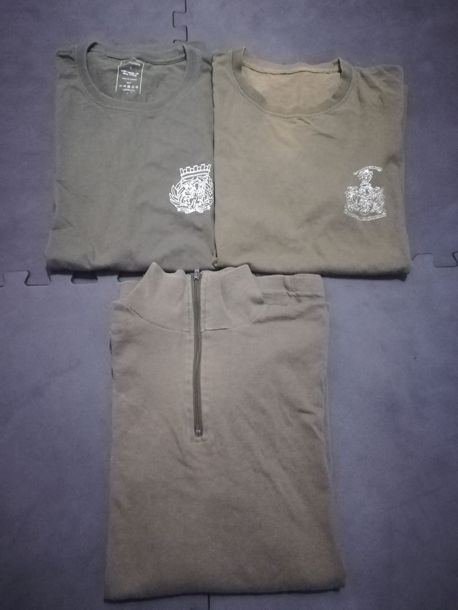 2 t-shirt + 1 ababo militar