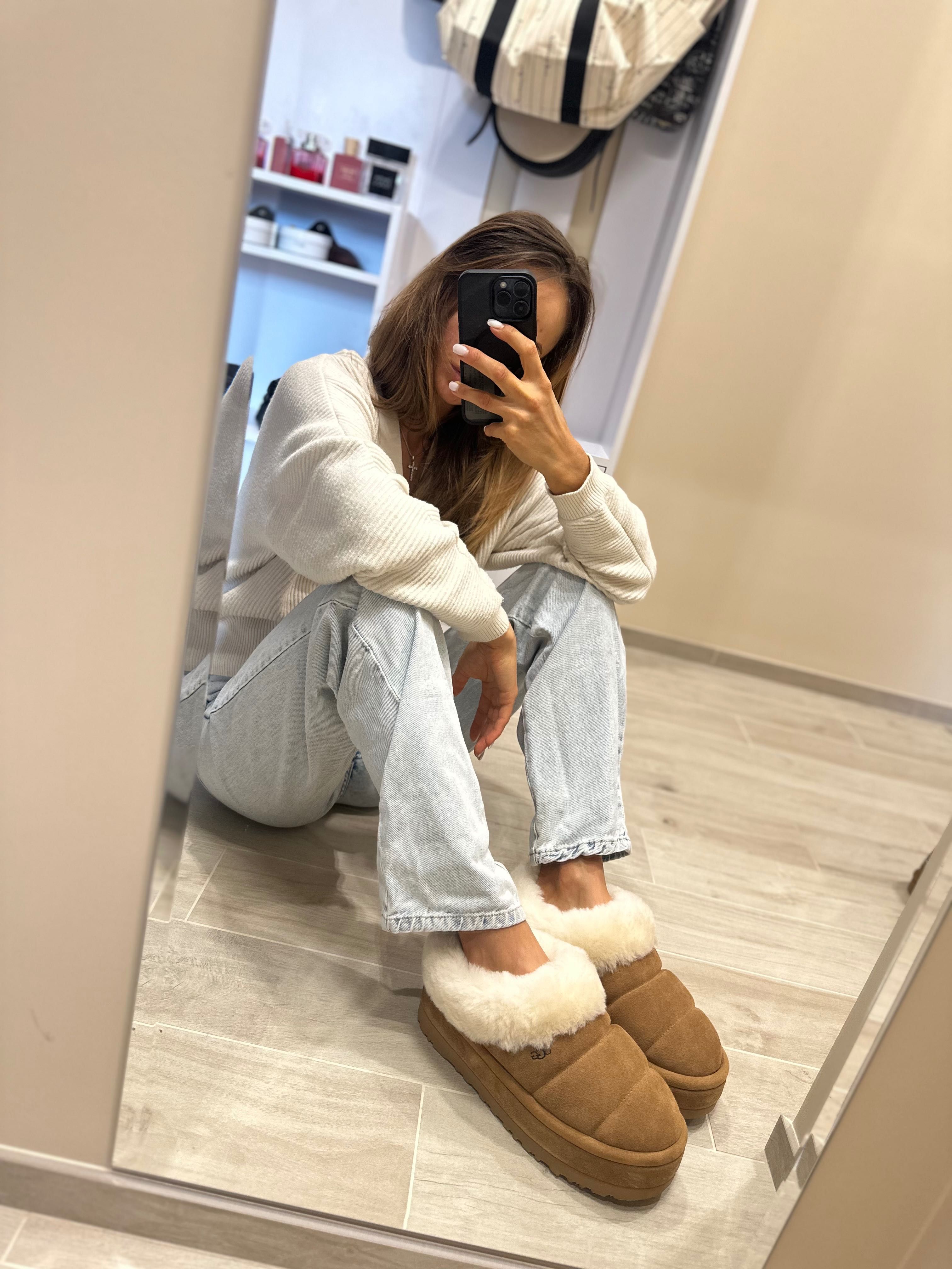 Оригінальні замшеві замшеві тапочки UGG Tazzlita 1146390