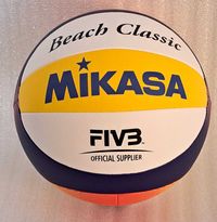 Оригінальний м'яч для пляжного волейболу Mikasa "Beach Classic BV551C"