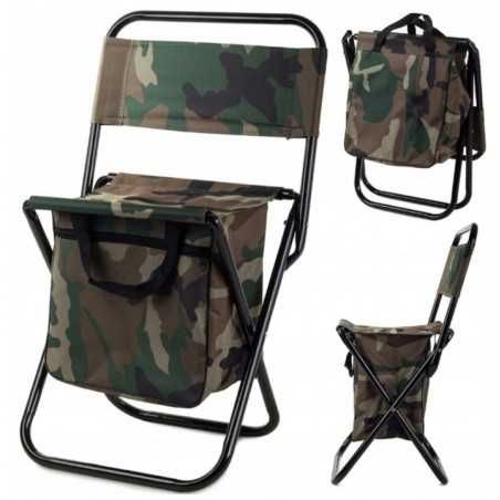 Składane krzesło turystyczne ,wędkarskie z torbą