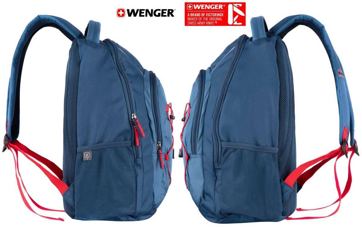 Рюкзак для ноутбука Wenger, Mars 16", синій -39% +подарунок