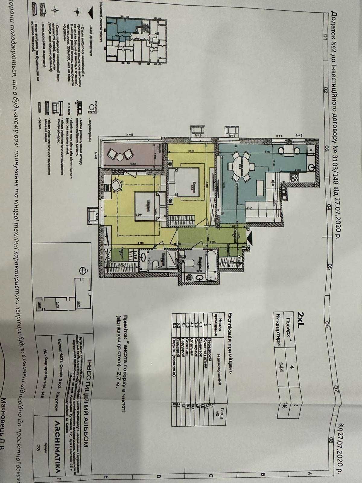 Продаж 2-кімнатна 75м Файна Таун  Нивки  Салютна. З документами!