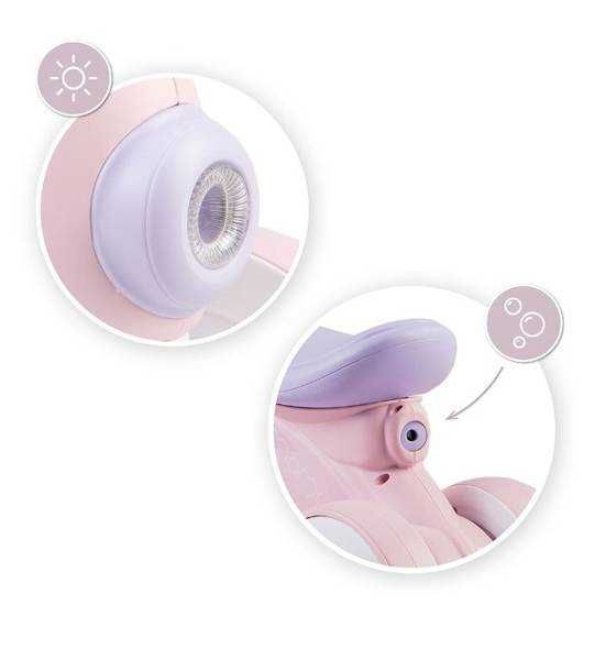 [OUTLET] Momi Tobis Jeździk z Bańkami Światłem i Dżwiękiem Róż