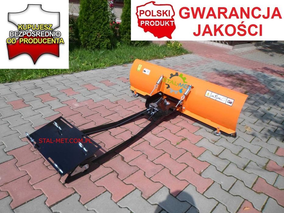 Pług śnieżny ATV QUADA 150 cm  can-am grizzly renegade polaris CF MOTO