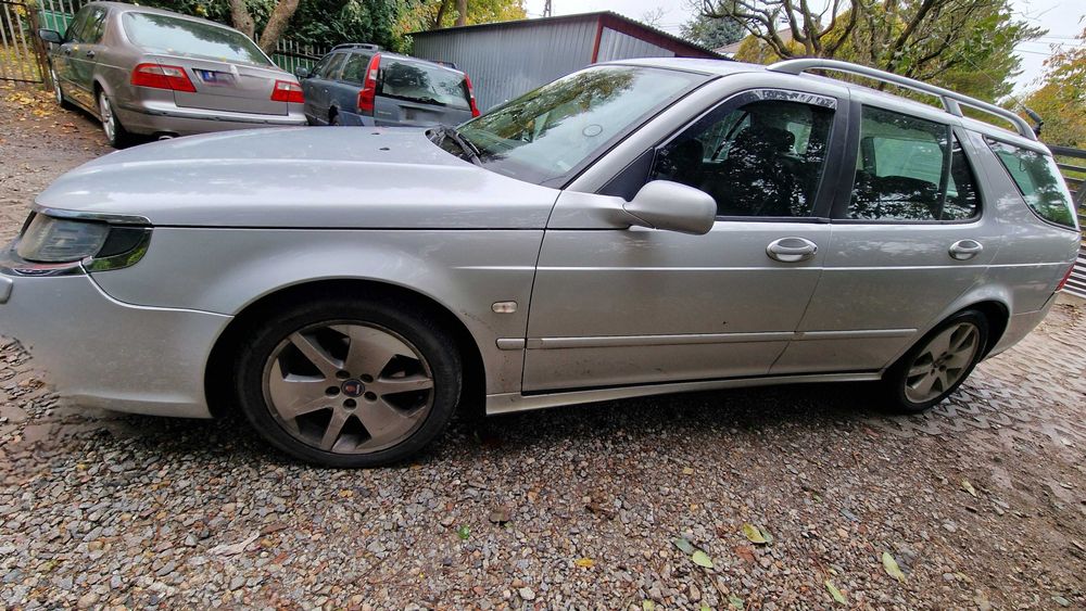 Saab 9.5 kombi, hak, gaz.