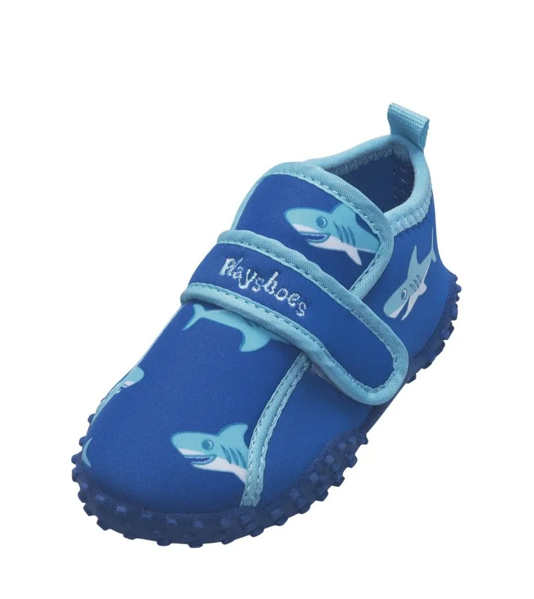 Buciki do wody niebieskie w rekiny Playshoes rozmiar 20/21