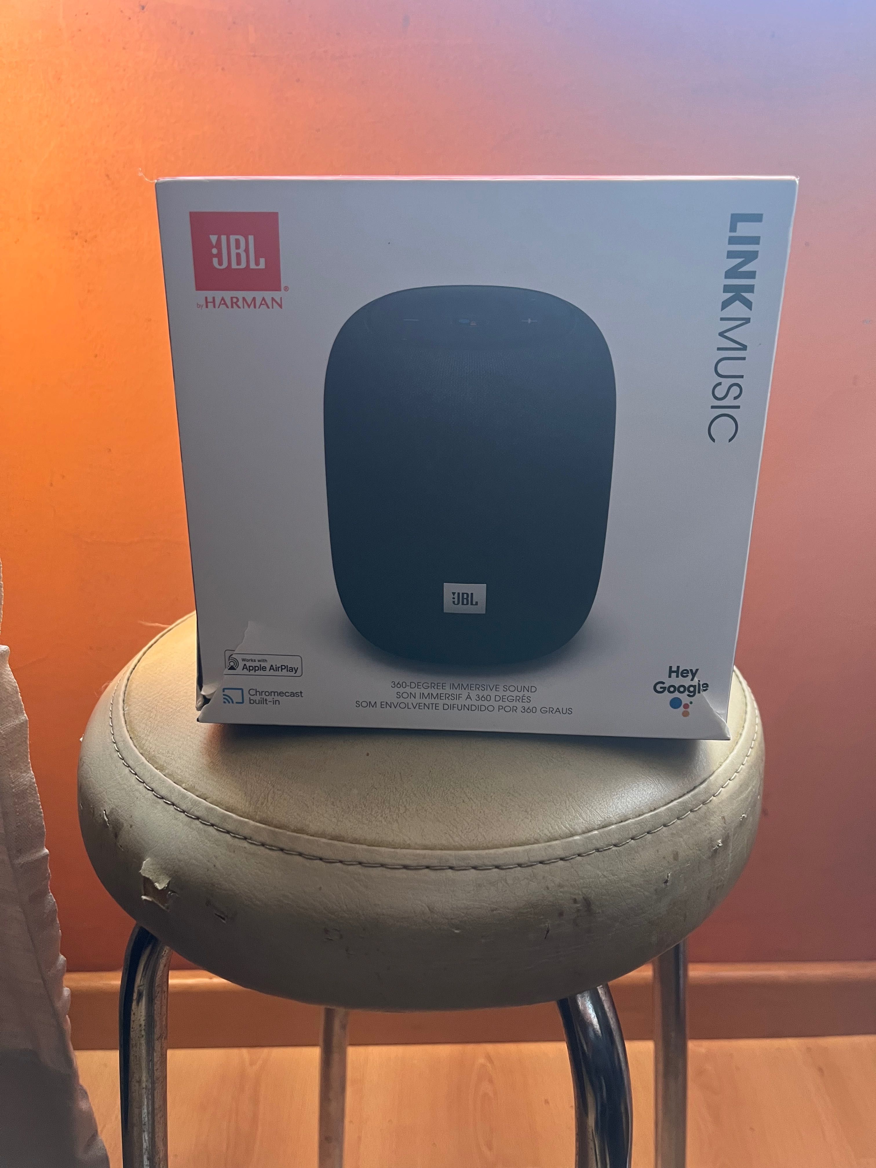 Coluna JBL Link Music