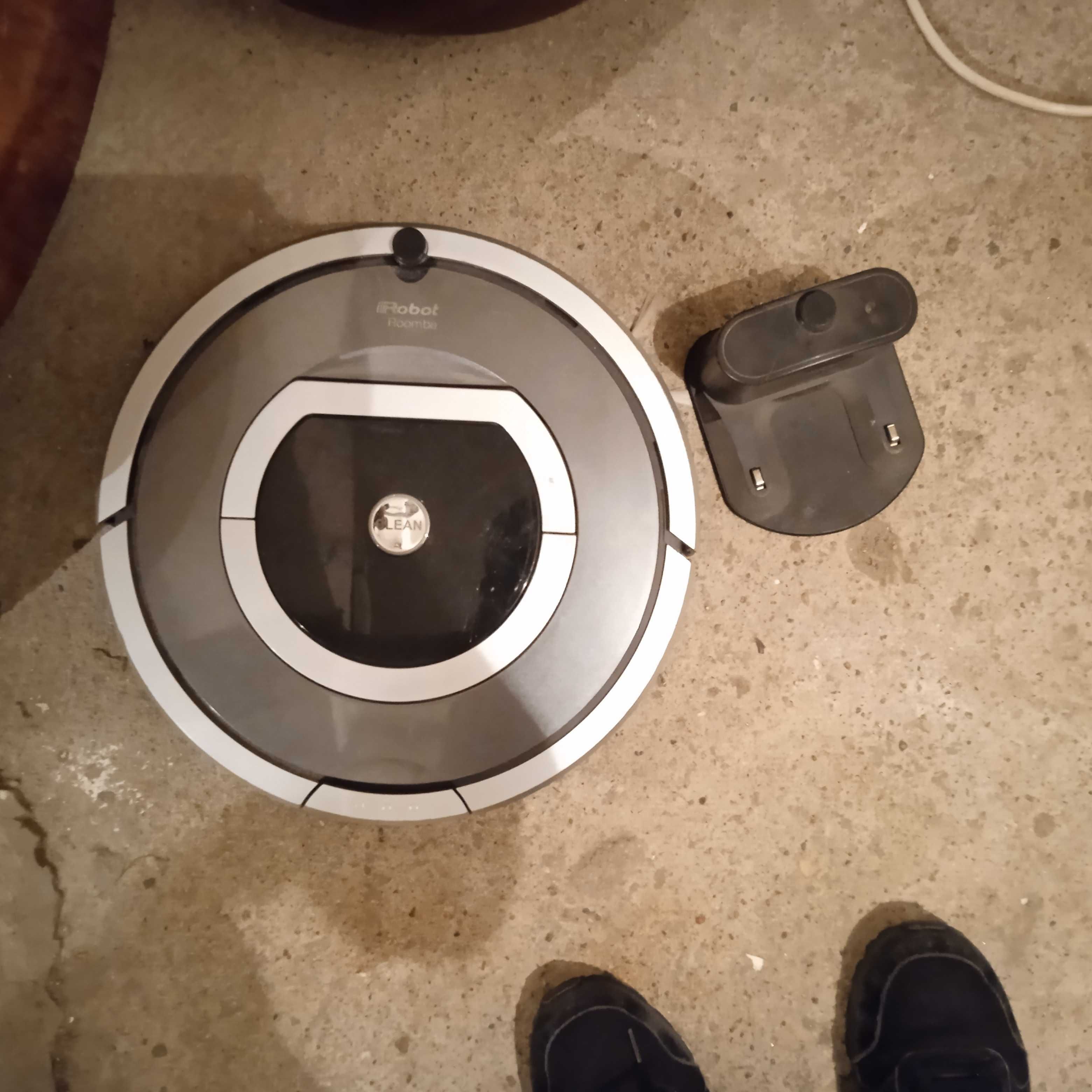 odkurzacz irobot roomba 780 stan nieznany z bazą
