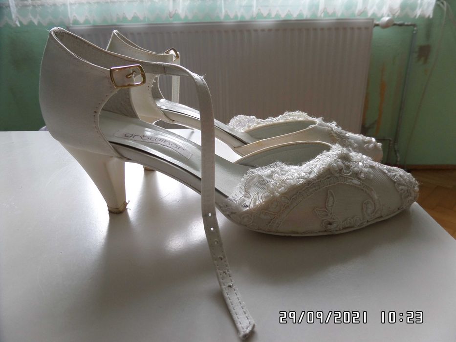 Buty ślubne r.36/37
