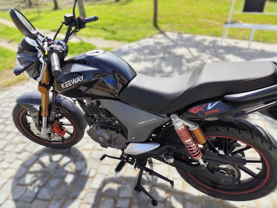 motociclo keeway rkv 125 poucos km