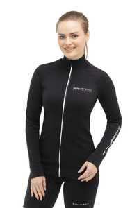 Bluza Brubeck Athletic LS13520 Czarny Rozmiar: M