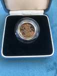 Moeda Libra de ouro (gold sovereign) proof 2001