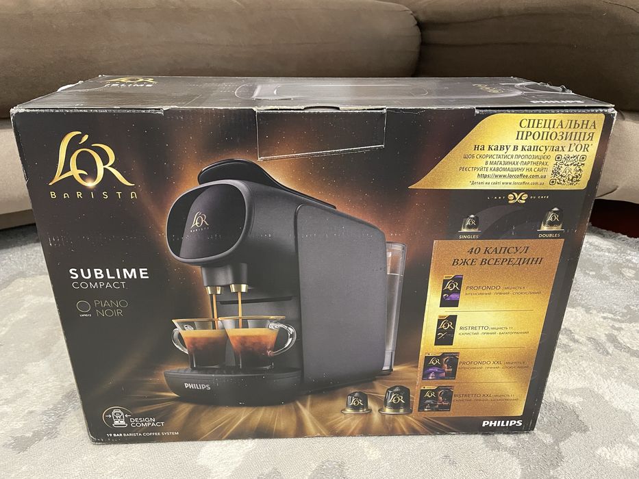 Капсульна кавомашина PHILIPS L'OR Barista Sublime